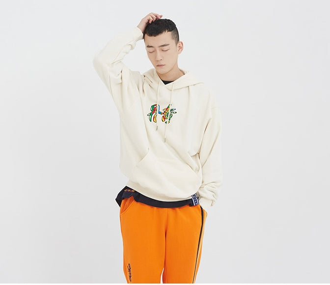 ロマンティッククラウン(ROMANTIC CROWN) Dancheong Hoodie_Oatmeal