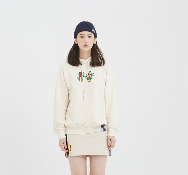 ロマンティッククラウン(ROMANTIC CROWN) Dancheong Hoodie_Oatmeal