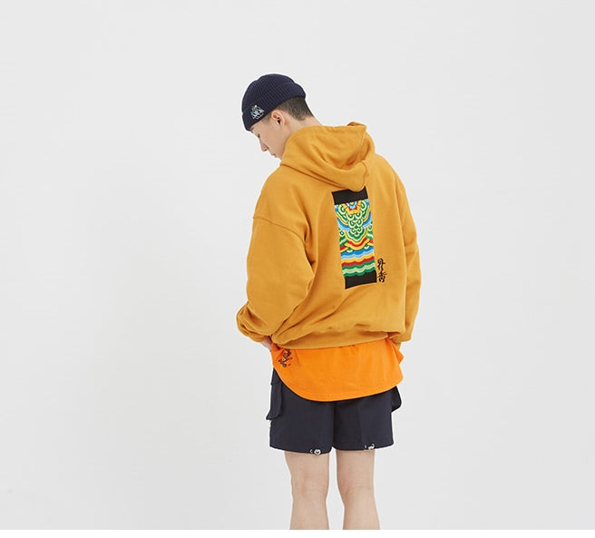 ロマンティッククラウン(ROMANTIC CROWN) Dancheong Hoodie_Yellow