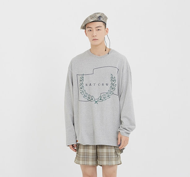 ロマンティッククラウン(ROMANTIC CROWN) RMTCRW Long Sleeve_Grey