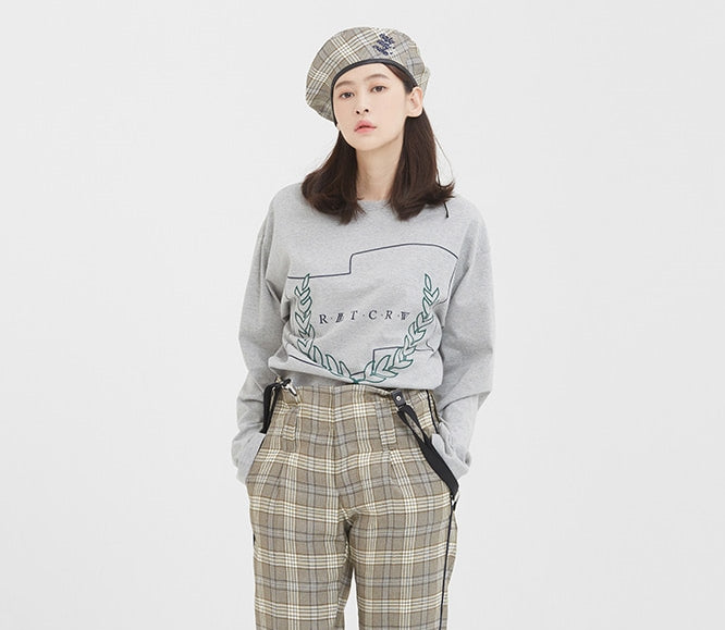 ロマンティッククラウン(ROMANTIC CROWN) RMTCRW Long Sleeve_Grey