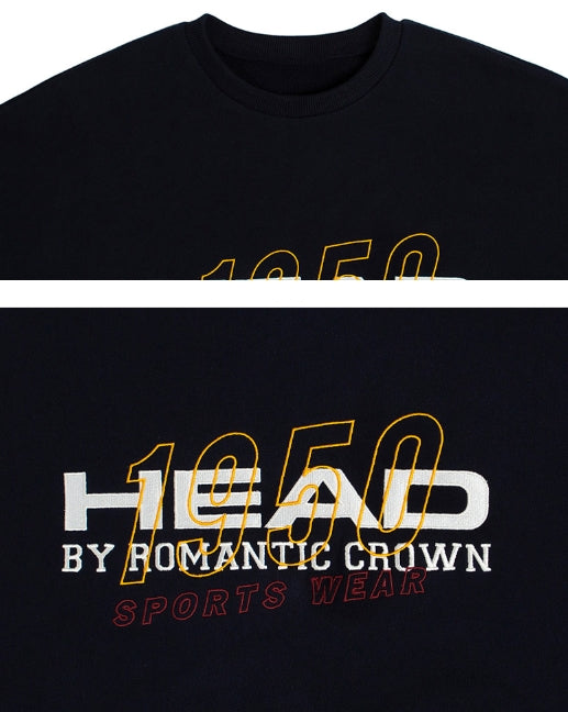 ロマンティッククラウン(ROMANTIC CROWN) HEAD BY RMTC Sweat Shirt_Navy