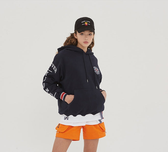 ロマンティッククラウン(ROMANTIC CROWN) 10th Forever Young Hoodie_Navy