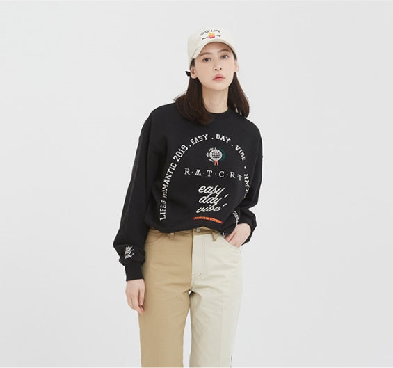 ロマンティッククラウン(ROMANTIC CROWN) RMTCRW Studio Sweat Shirt_Black