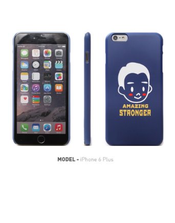 パーステップ(PERSTEP) GOODHEAD PHONE CASE NAVY