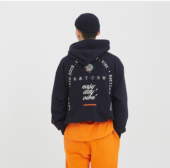 ロマンティッククラウン(ROMANTIC CROWN) RMTCRW Studio Hoodie_Navy