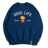 ロマンティッククラウン(ROMANTIC CROWN) 10th Good Life Sweat Shirt_Blue