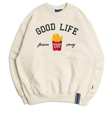 ロマンティッククラウン(ROMANTIC CROWN) 10th Good Life Sweat Shirt_Oatmeal