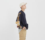 ロマンティッククラウン(ROMANTIC CROWN) E.D.V Half Jacquard Crewneck_Navy