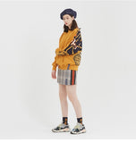 ロマンティッククラウン(ROMANTIC CROWN) E.D.V Half Jacquard Crewneck_Yellow