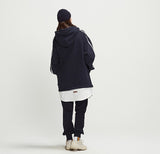 ロマンティッククラウン(ROMANTIC CROWN) Shirt Tail Hoodie_Navy