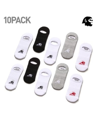 パーステップ(PERSTEP) Basic Logo fake Socks 10PACK MSAC4174