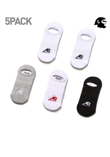 パーステップ(PERSTEP) Basic Logo fake Socks 5PACK MSAC4174
