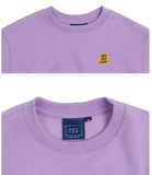 ロマンティッククラウン(ROMANTIC CROWN) Pocket Crop Sweat Shirt_Purple