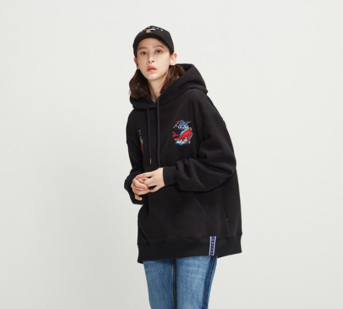 ロマンティッククラウン(ROMANTIC CROWN) double sword dance Hoodie_black