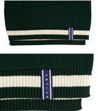 ロマンティッククラウン(ROMANTIC CROWN) Round Neck Cable Knit_Green