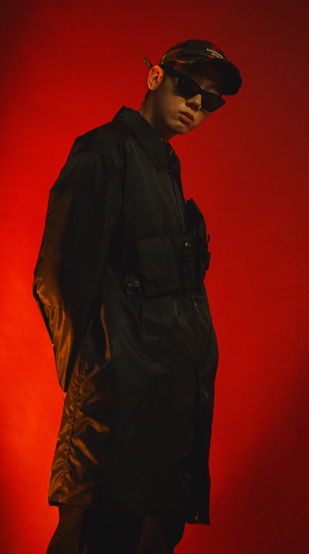 シディスコンマ(SHETHISCOMMA) GANGSWAT CHECK CAP(RED)