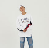 ロマンティッククラウン(ROMANTIC CROWN) Partition Sweatshirt_White