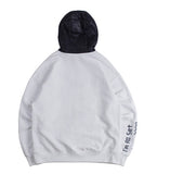 ロマンティッククラウン(ROMANTIC CROWN) ALL SET Half Zip Up Hoodie_White