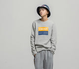 ロマンティッククラウン(ROMANTIC CROWN) Box Logo Long Sleeve_Gray