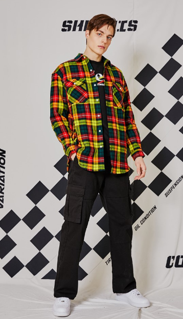 シディスコンマ(SHETHISCOMMA) STC OVER SHIRTS(YELLOW)