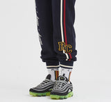 ロマンティッククラウン(ROMANTIC CROWN) RC Double Line Sweat Pants_Navy