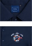 ロマンティッククラウン(ROMANTIC CROWN) Life Belt Souvenir Shirts_Navy