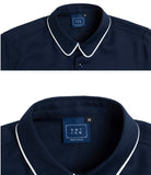 ロマンティッククラウン(ROMANTIC CROWN) GNAC Piping Shirt_Navy