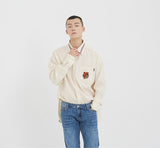 ロマンティッククラウン(ROMANTIC CROWN) RMTCRW Collar Piping Shirt_Oatmeal