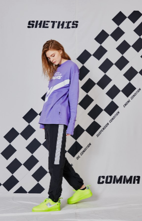 シディスコンマ(SHETHISCOMMA) LEMANS T (PURPLE)
