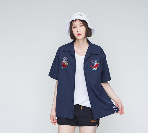 ロマンティッククラウン(ROMANTIC CROWN) Souvenir Shirts_Navy