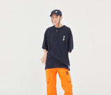 ロマンティッククラウン(ROMANTIC CROWN) Dancheong T Shirt_Navy