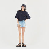 ロマンティッククラウン(ROMANTIC CROWN) Dancheong T Shirt_Navy