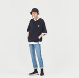 ロマンティッククラウン(ROMANTIC CROWN) Pocket Sweat T Shirt_Navy