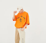 ロマンティッククラウン(ROMANTIC CROWN) E.D.V Pocket T Shirt_Orange