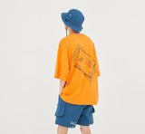 ロマンティッククラウン(ROMANTIC CROWN) E.D.V Post Man T Shirt_Orange