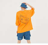 ロマンティッククラウン(ROMANTIC CROWN) E.D.V Post Man T Shirt_Orange