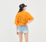 ロマンティッククラウン(ROMANTIC CROWN) E.D.V Post Man T Shirt_Orange