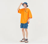 ロマンティッククラウン(ROMANTIC CROWN) E.D.V Post Man T Shirt_Orange