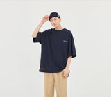 ロマンティッククラウン(ROMANTIC CROWN) E.D.V Post Man T Shirt_Navy