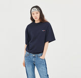 ロマンティッククラウン(ROMANTIC CROWN) E.D.V Post Man T Shirt_Navy