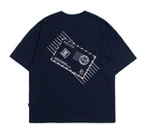 ロマンティッククラウン(ROMANTIC CROWN) E.D.V Post Man T Shirt_Navy