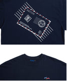 ロマンティッククラウン(ROMANTIC CROWN) E.D.V Post Man T Shirt_Navy