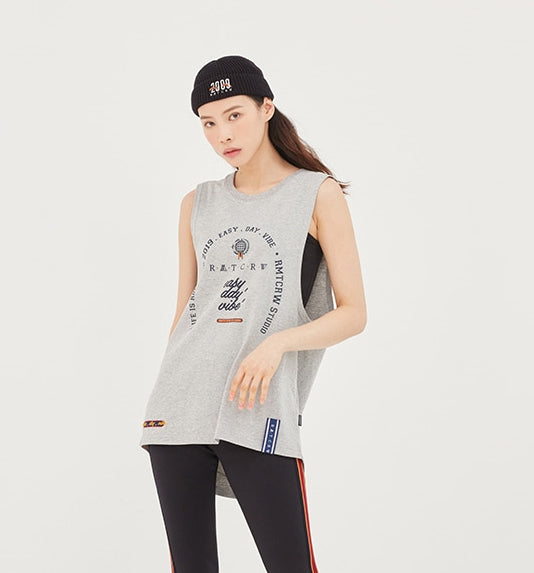 ロマンティッククラウン(ROMANTIC CROWN) RMTCRW Studio Sleeveless_Grey