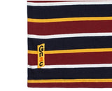 ロマンティッククラウン(ROMANTIC CROWN) GNAC Striped Crop T Shirt_Burgundy