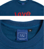ロマンティッククラウン(ROMANTIC CROWN) [R.C X M.G]WITH LOVE Pocket T Shirts_Blue