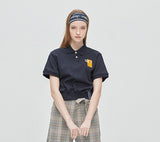 ロマンティッククラウン(ROMANTIC CROWN) GNAC Polo T Shirt_Navy