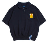 ロマンティッククラウン(ROMANTIC CROWN) GNAC Polo T Shirt_Navy