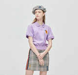 ロマンティッククラウン(ROMANTIC CROWN) GNAC Polo T Shirt_Purple