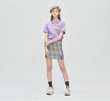 ロマンティッククラウン(ROMANTIC CROWN) GNAC Polo T Shirt_Purple